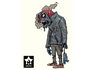 ゾンビイラスト