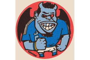 長友佑都　似顔絵イラスト